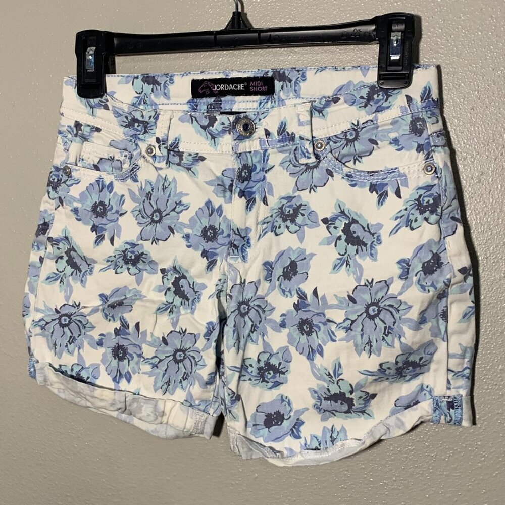 Jordache midi floral shorts - size 14